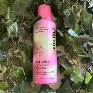 Eva-Nyc Just Glisten Hair & Body shine mist 4.3 oz